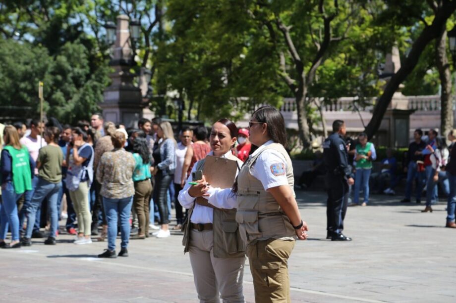 Así Se Vivió El Simulacro Nacional En Aguascalientes Dilas 9496