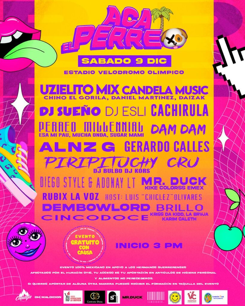 Aca El Perreo: Festival De Reguetón Gratis En CDMX Para Apoyar A ...